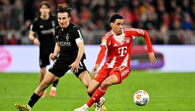 Musiala trở lại ấn tượng, Bayern Munich nghiền nát Gladbach 4-1