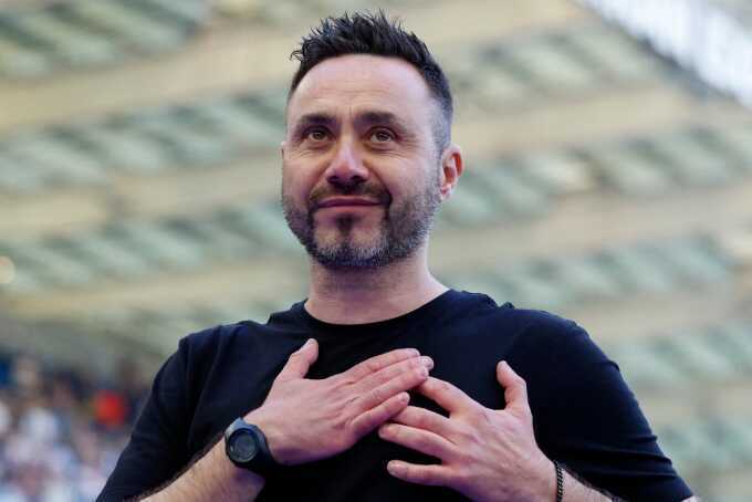 De Zerbi làm HLV Tottenham