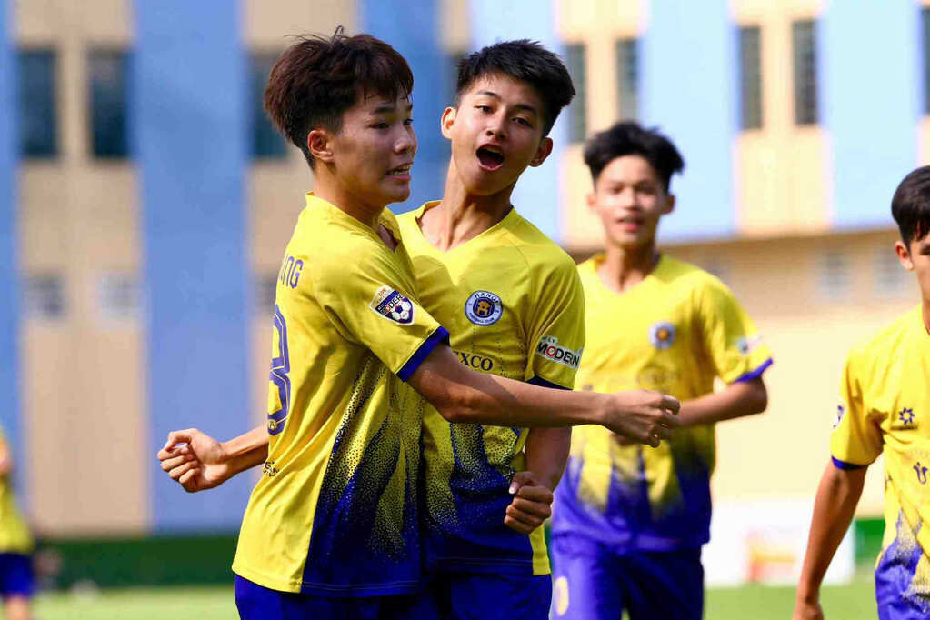 SLNA chạm trán Thể Công Viettel ở bán kết U15 quốc gia