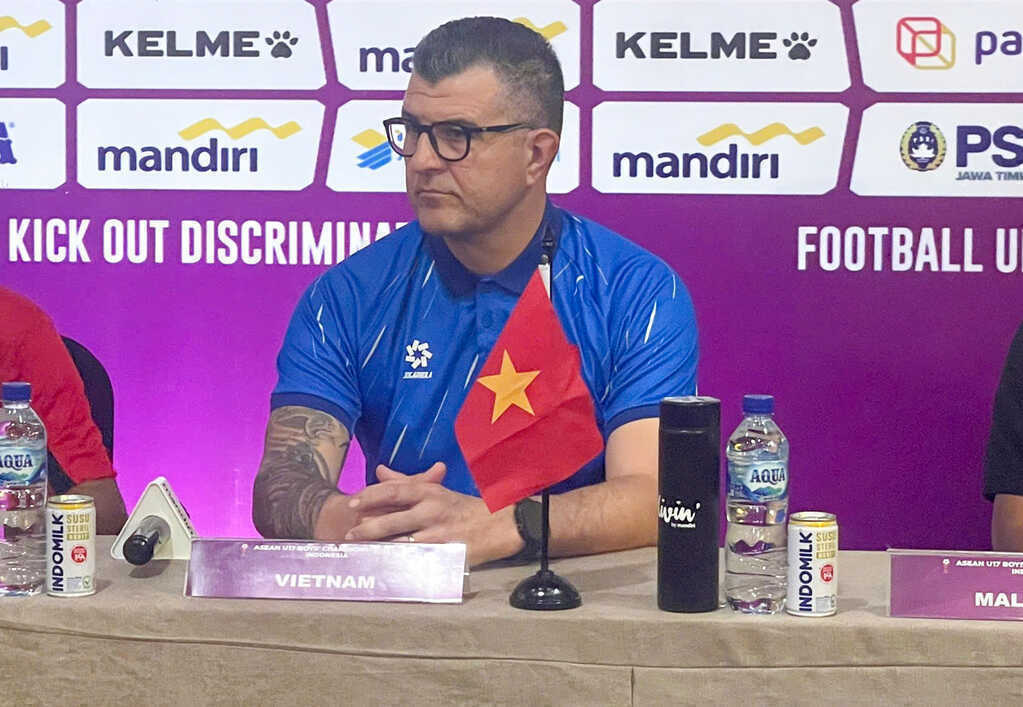 HLV U17 Việt Nam nói rõ mục tiêu tại giải Đông Nam Á 2026