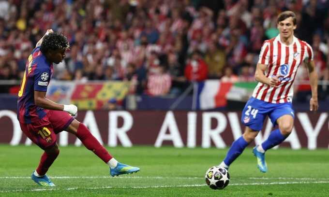 Barca bị Atletico loại khỏi Champions League