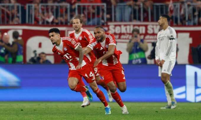 Bayern loại Real, vào bán kết Champions League