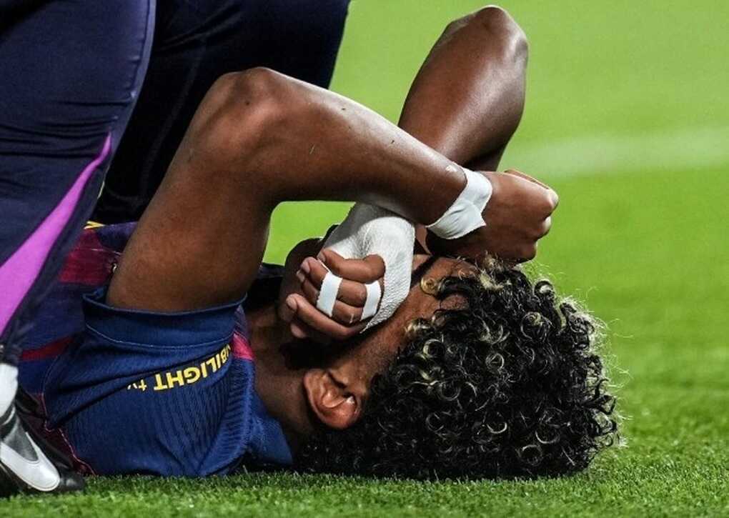 Lamine Yamal đổ gục xuống sân, có nguy cơ lỡ hẹn với World Cup 2026
