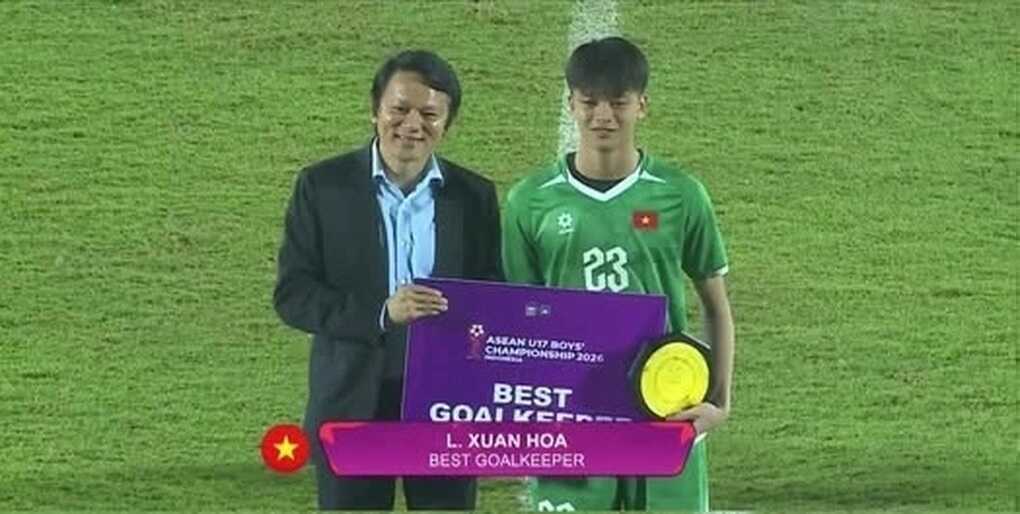Tiết lộ về hai cầu thủ U17 Việt Nam được vinh danh tại giải Đông Nam Á
