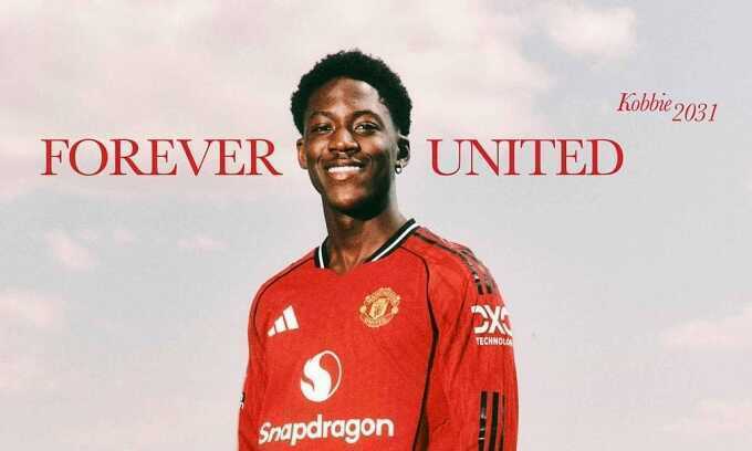 Mainoo gia hạn với Man Utd, tăng 500% lương