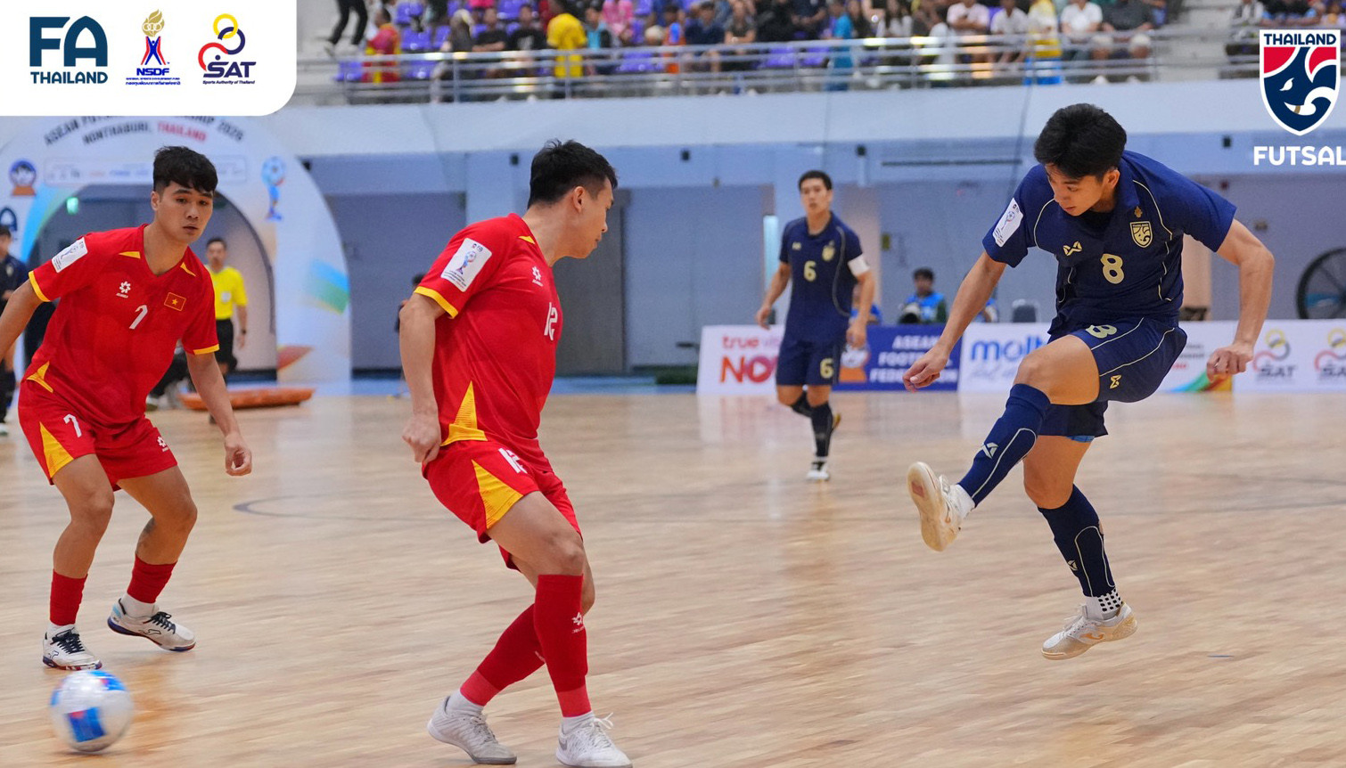 Xác định 2 cặp đấu bán kết futsal Đông Nam Á 2026