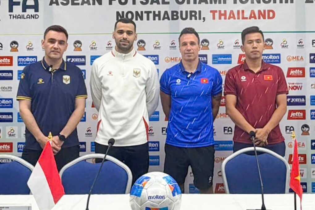HLV futsal Việt Nam tuyên bố đanh thép trước khi gặp Indonesia