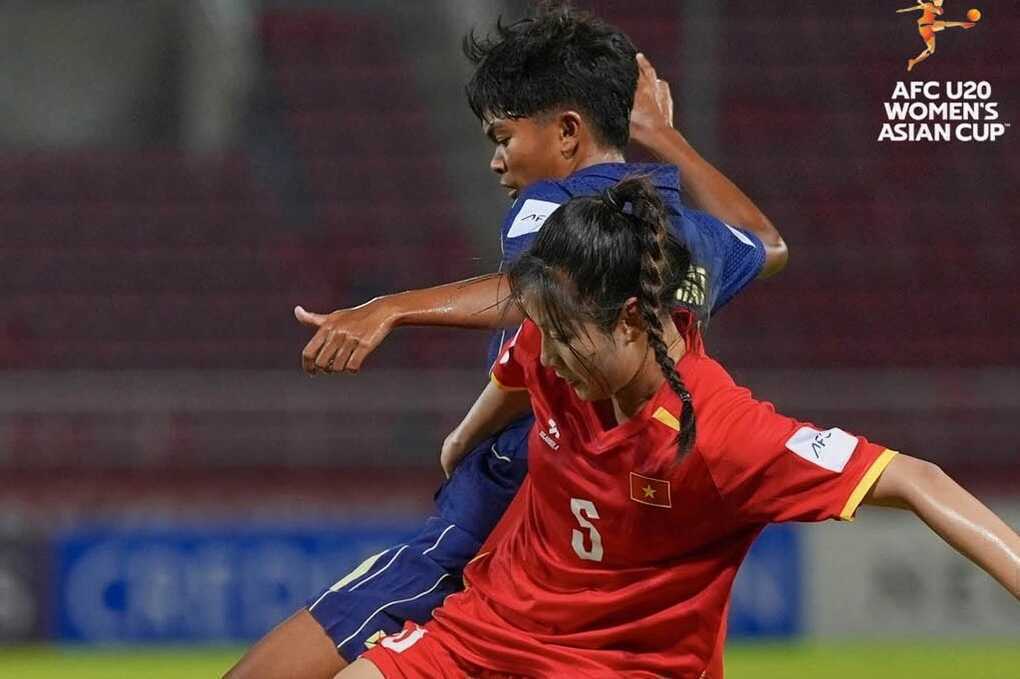 Xác định đối thủ của U20 nữ Việt Nam và Thái Lan ở tứ kết giải châu Á