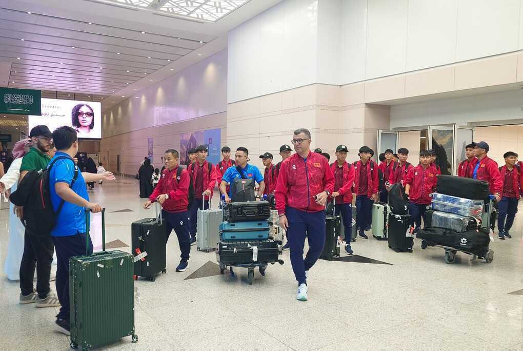 U17 Việt Nam đến Saudi Arabia, sẵn sàng chinh phục giải châu Á - 2