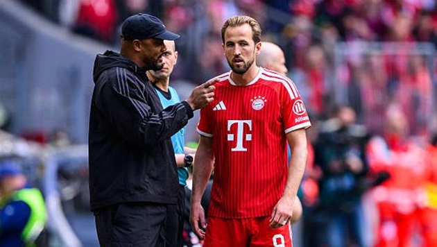 Harry Kane l&agrave; trụ cột tr&ecirc;n h&agrave;ng c&ocirc;ng Bayern Munich.