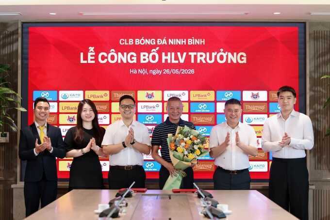 CLB Ninh Bình lần thứ ba trong một mùa thay HLV