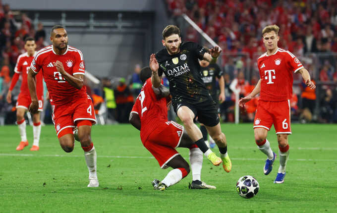 Khác biệt thể lực ở chung kết Champions League