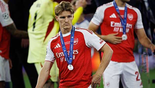 Odegaard thừa nhận đau đớn khi mất chức vô địch Champions League