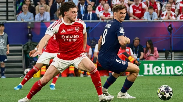 Thất bại trước PSG l&agrave; b&agrave;i học để Arsenal trưởng th&agrave;nh.
