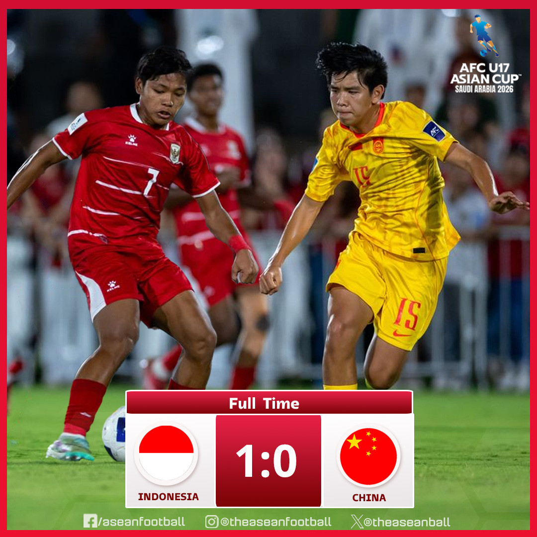 U17 Indonesia gây địa chấn trước U17 Trung Quốc