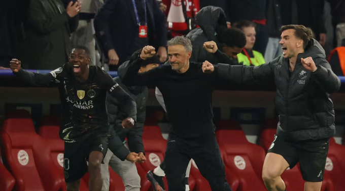 Enrique: `PSG phòng ngự như thiên thần`