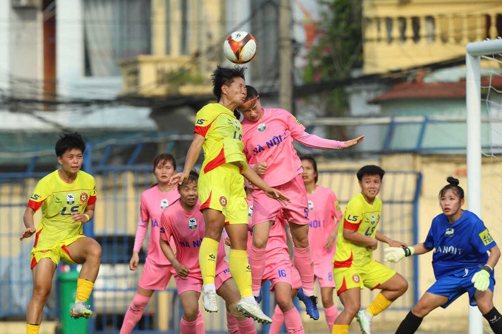 Thắng Hà Nội I, TP.HCM I không có đối thủ ở giải nữ VĐQG 2026