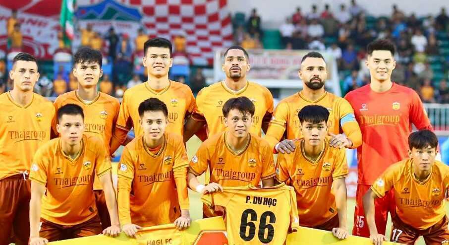 HAGL c&oacute; t&acirc;m l&yacute; kh&aacute; thoải m&aacute;i trước m&agrave;n đọ sức với Becamex TPHCM. Ảnh: HAGL FC.