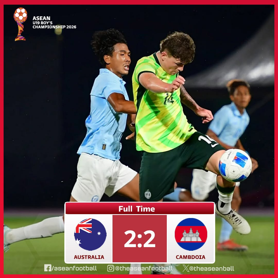 Xác định 2 cặp đấu bán kết U19 Đông Nam Á 2026