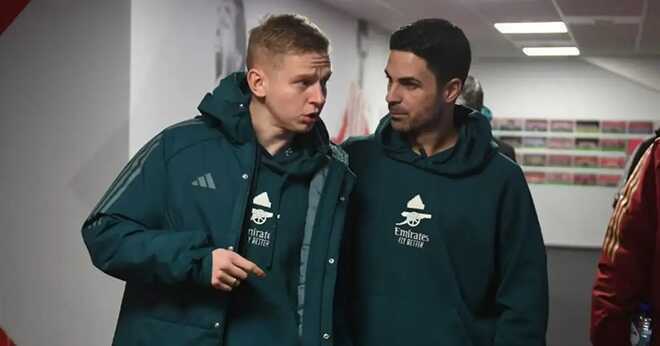 Zinchenko chia sẻ về mối quan hệ với Arteta ở Arsenal