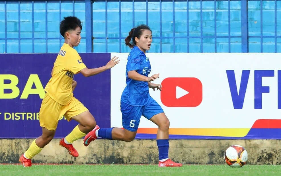 Thái Nguyên đẩy Hà Nội I xuống thứ 3 giải bóng đá nữ VĐQG 2026
