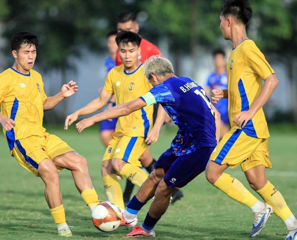 Bão chấn thương bủa vây U21 SLNA tại VCK Quốc gia