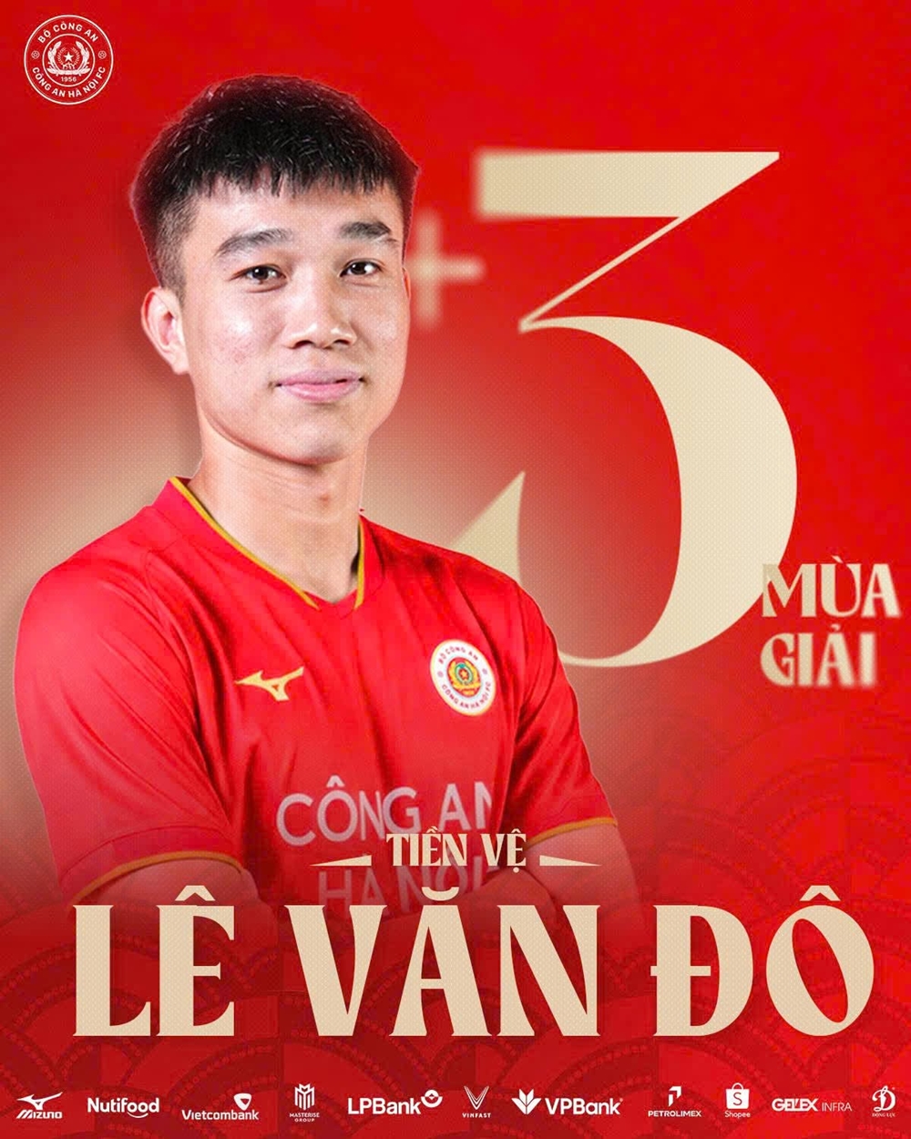 CAHN gia hạn hợp đồng 3 năm với Lê Văn Đô