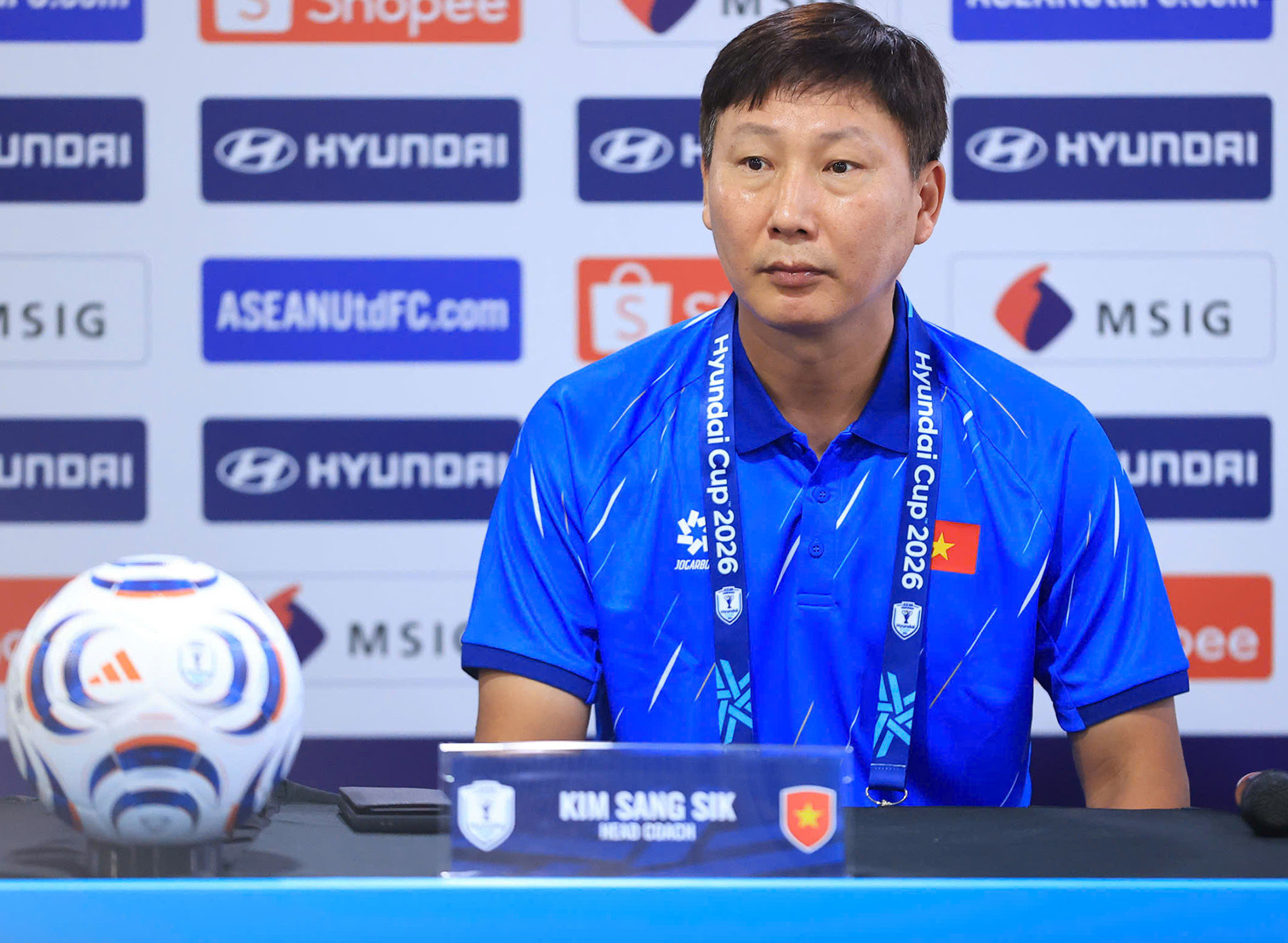 HLV Kim Sang Sik: Tuyển Việt Nam nỗ lực thắng Malaysia vào chung kết