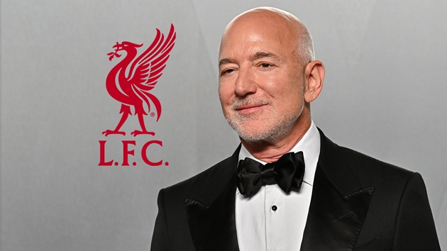 Jeff Bezos mua 38% cổ phần Liverpool kèm điều khoản thâu tóm CLB