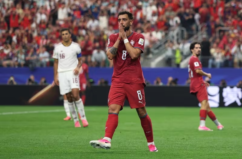 Bruno Fernandes c&oacute; kỳ World Cup thất vọng. Ảnh FIFA.com.