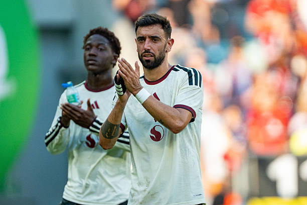 Bruno Fernandes vẫn l&agrave; linh hồn trong lối chơi MU. Ảnh: Getty Images.