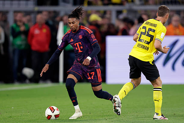 Michael Olise vẫn l&agrave; ng&ograve;i nổ ch&iacute;nh của Bayern Munich. Ảnh: Getty Images