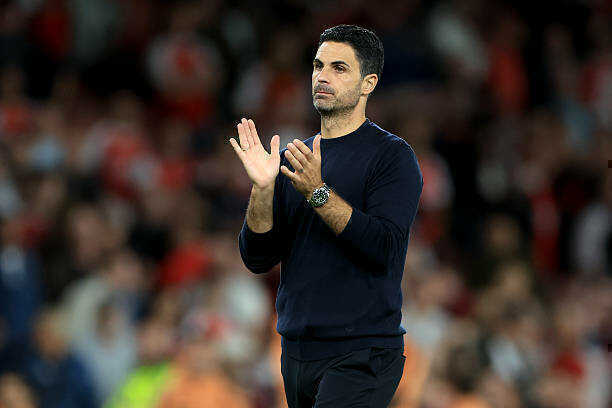 Mikel Arteta v&agrave; Arsenal c&oacute; thể cảm thấy may mắn v&igrave; kh&ocirc;ng mua được Vinicius Junior. Ảnh: Getty Images