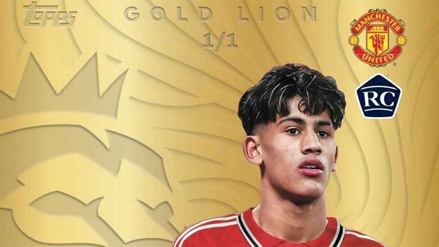 JJ Gabriel nhận thẻ vàng 24 carat sau kỷ lục tại Man Utd