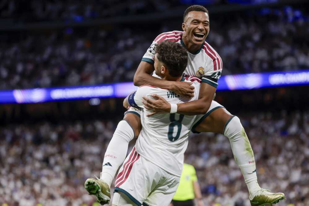 Mbappe vẫn l&agrave; đầu t&agrave;u đ&aacute;ng tin cậy của Real. Ảnh: EPA.