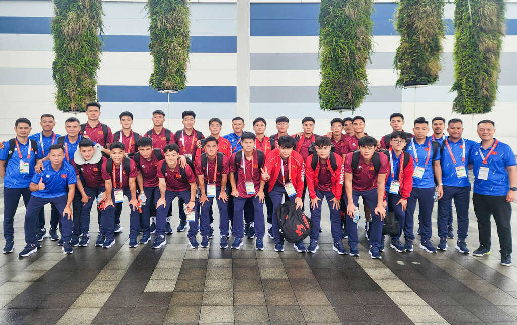 U23 Việt Nam đến Nhật Bản, chuẩn bị chinh phục đấu trường Asiad