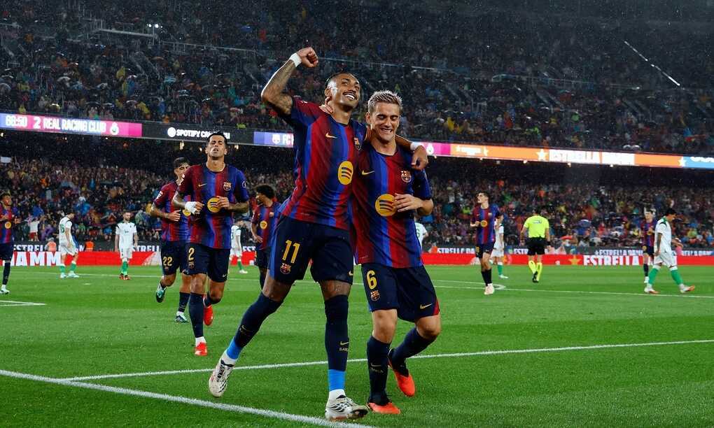 Barca lần đầu toàn thắng 7 trận đầu mùa