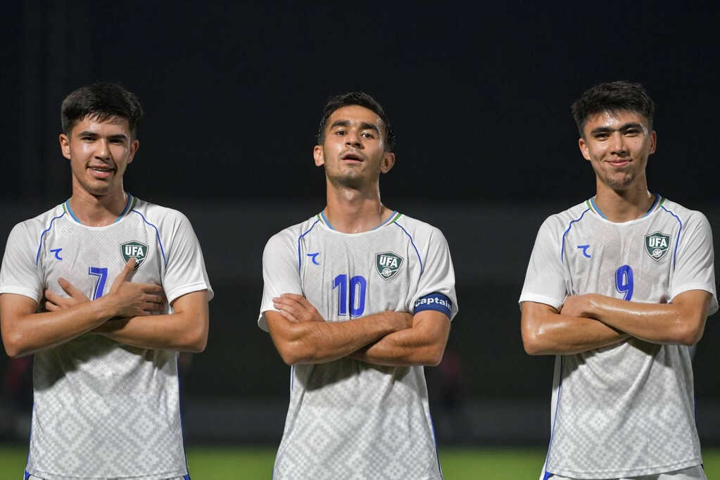 U23 Uzbekistan chơi thiếu người vẫn thắng dễ trước trận gặp U23 Việt Nam