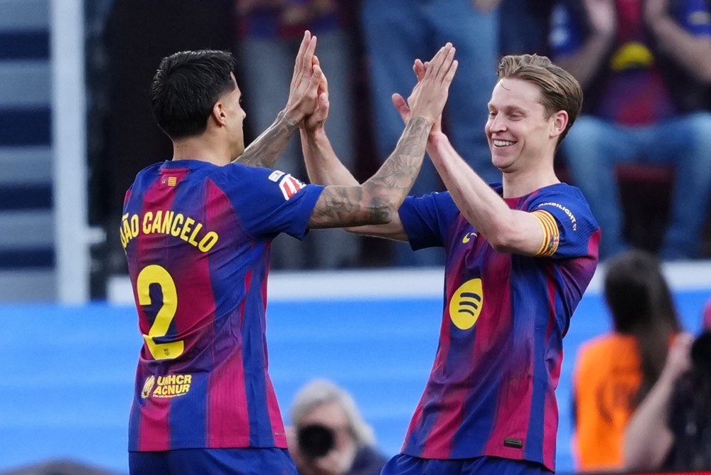 Barca đón tin vui từ Frenkie de Jong
