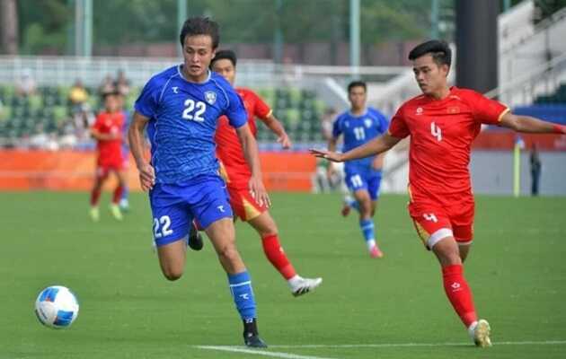 U23 Việt Nam sẽ chạm tr&aacute;n U23 H&agrave;n Quốc sau trận đấu kh&oacute; khăn với U23 Uzbekistan. Ảnh: UFA