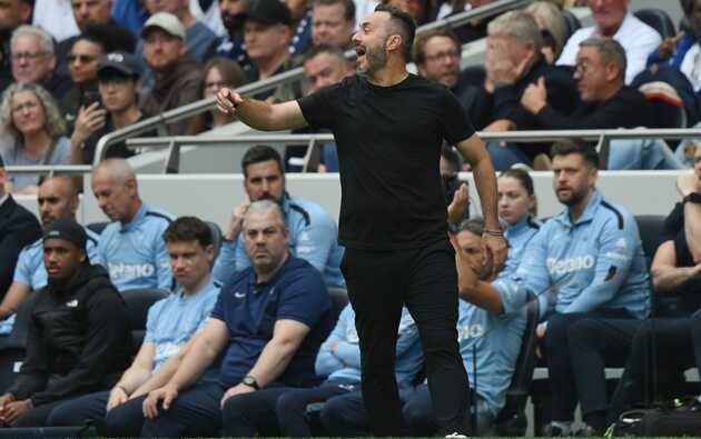 De Zerbi nguy cơ bị sa thải, Tottenham có thể ngóng chờ Pochettino