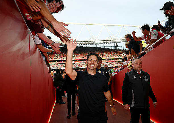 Arsenal đang rất khao kh&aacute;t danh hiệu ở trời &Acirc;u. Ảnh của Stuart MacFarlane/Arsenal FC - Getty Images.