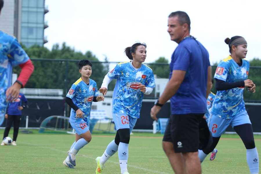 Chuẩn bị ASIAD, nữ Việt Nam sẵn sàng đấu Trung Quốc