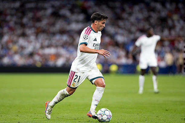 Diaz l&agrave; một trong những cầu thủ bị đ&aacute;nh gi&aacute; thấp nhất của Real Madrid. Ảnh::Guillermo Martinez/NurPhoto via Getty Images. 